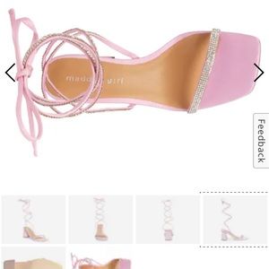 Madden Girl/Steve Madden “Juliette orchid” heels